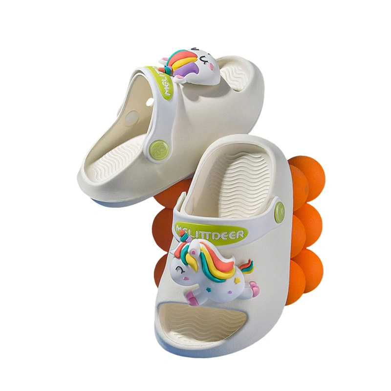 Kid Cute Summer Slippers, 3D Animal Non-Slip Beach Home Sandals