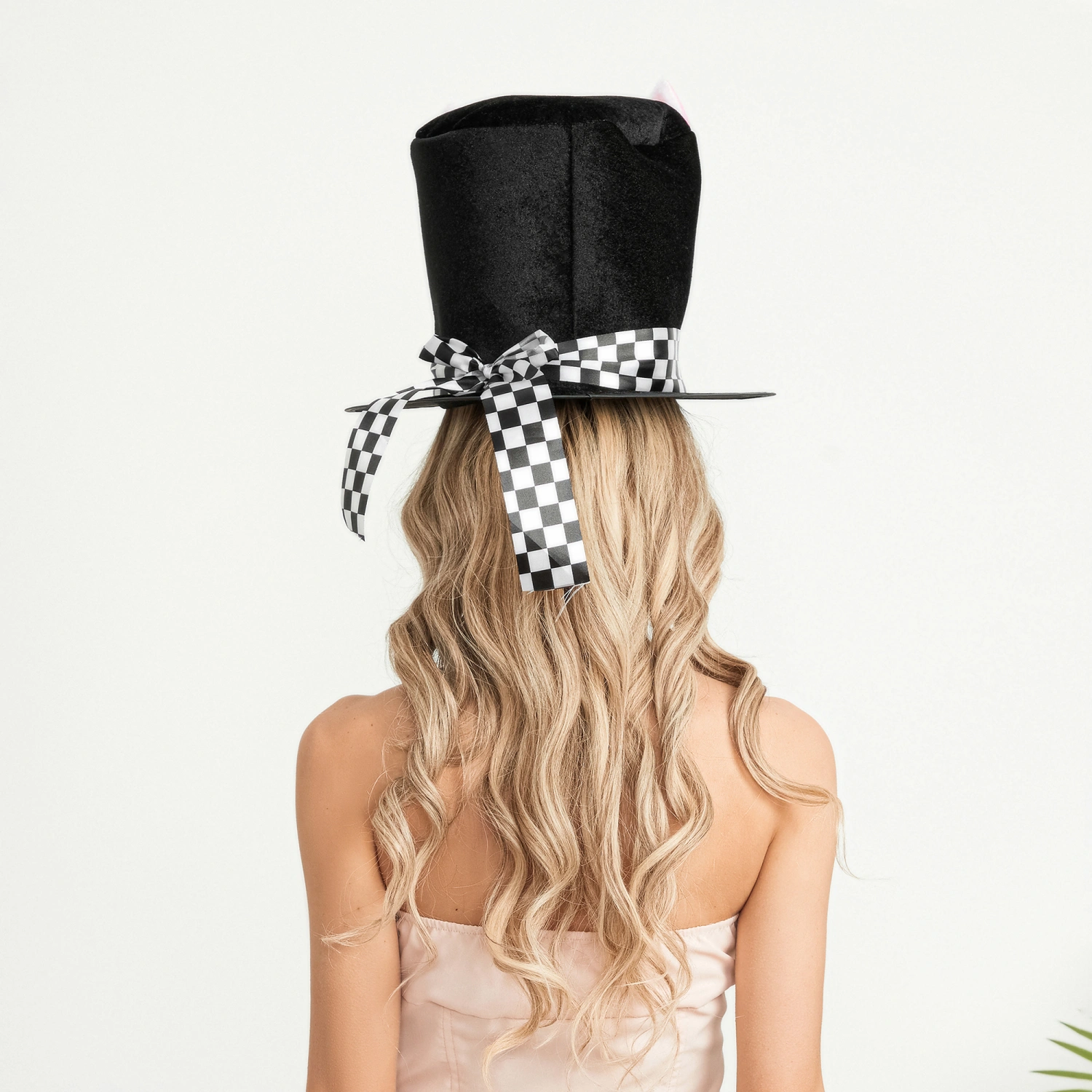 Easter Top Hat Cute Velvet Bunny Ears Hats for Adult Holiday Cosplay