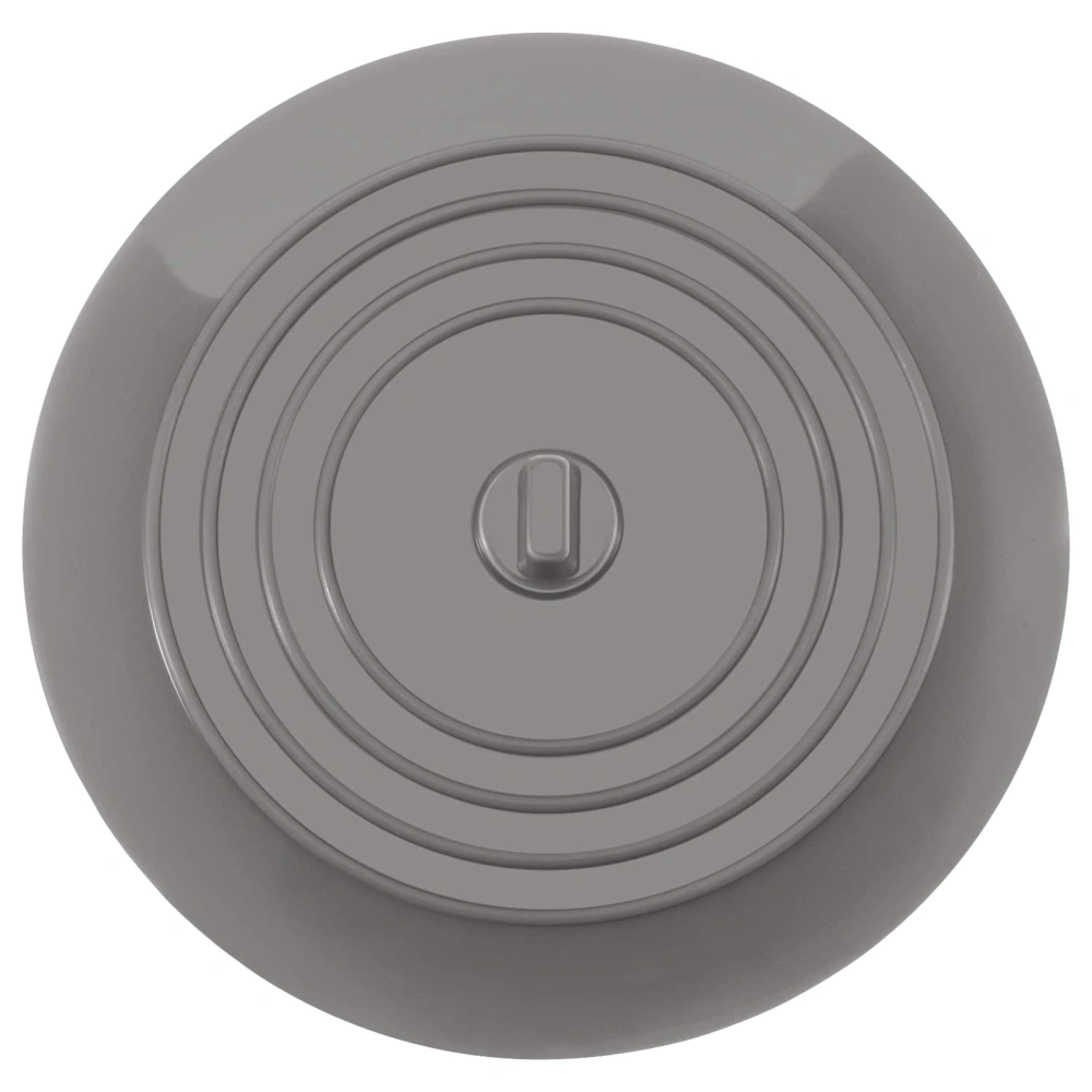 Silicone Bathtub Stopper 6-Inch Round Shape Floor Drain Cover