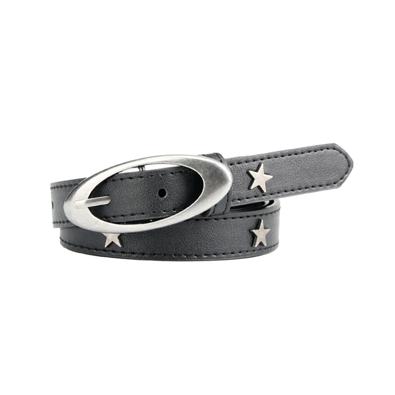 Trendy Belts for Women, Ladies Star Moon Dress Belts, Leather Belts