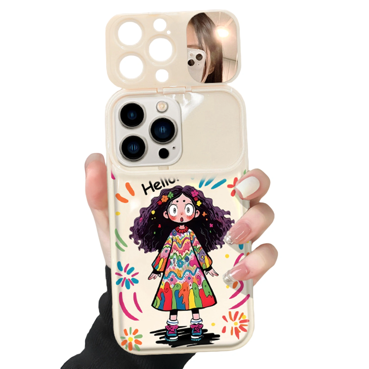 Cartoon Case Shockproof Protective Case for iPhone 13 14 15 Series