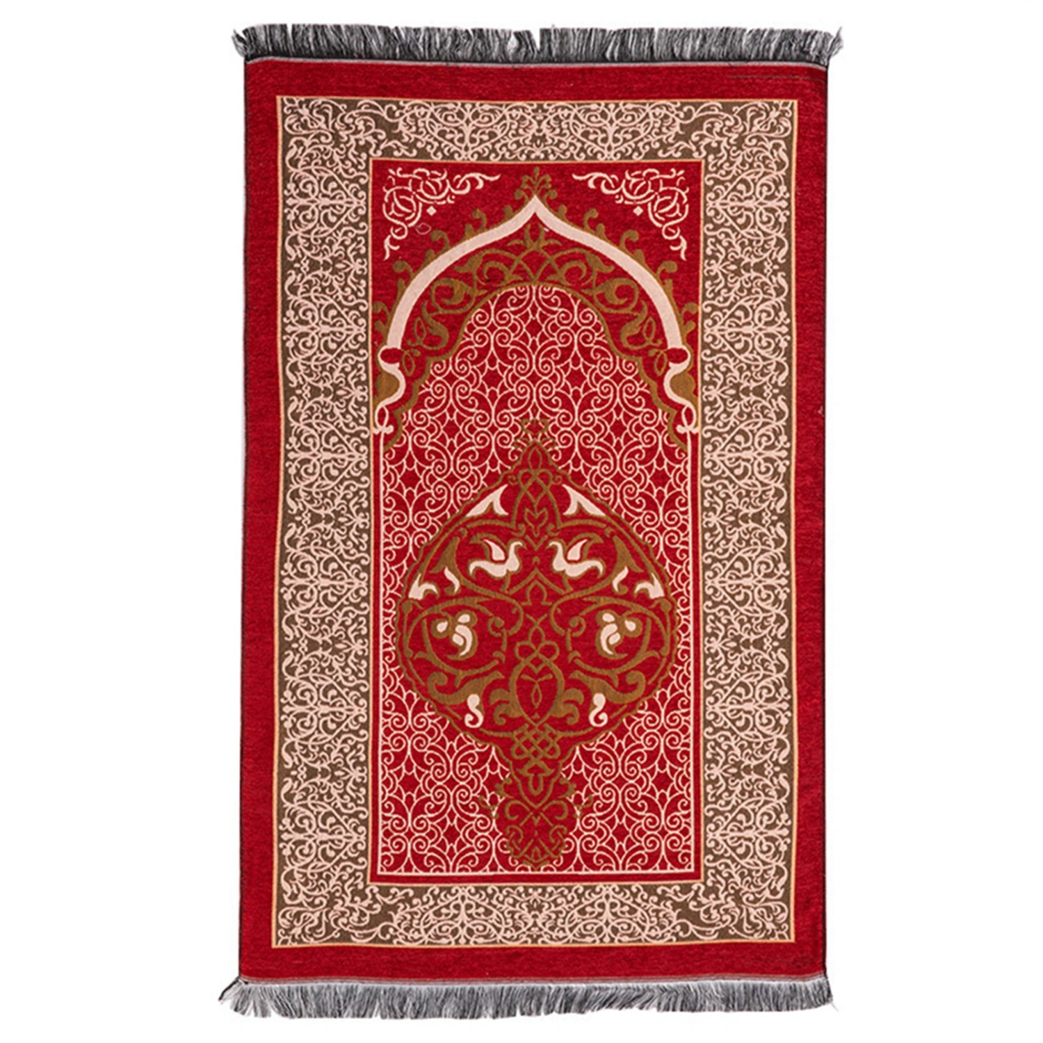 Prayer Rug Vintage Soft Non-slip Floor Mat Thick Washable Kneeling Pad
