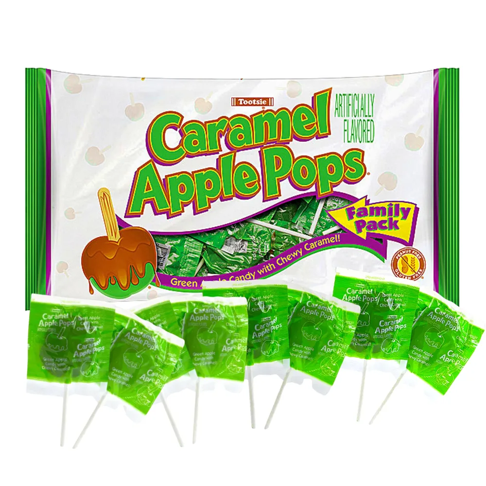 Tootsie Roll Caramel Apple Pops - 12.7 Ounce Bag