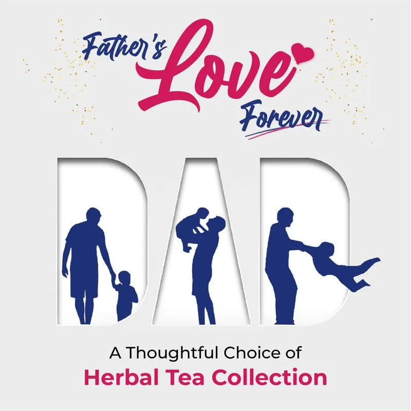 BLUE TEA - Hibiscus Rose Herbal Tea - 36 Tea Bags (Pack of 2) | FATHERS DAY GIFT | Caffeine-Free | Hibiscus + Rose | Direct From Source - Plant-Based Biodegradable Tea Bag | Tin Packing…