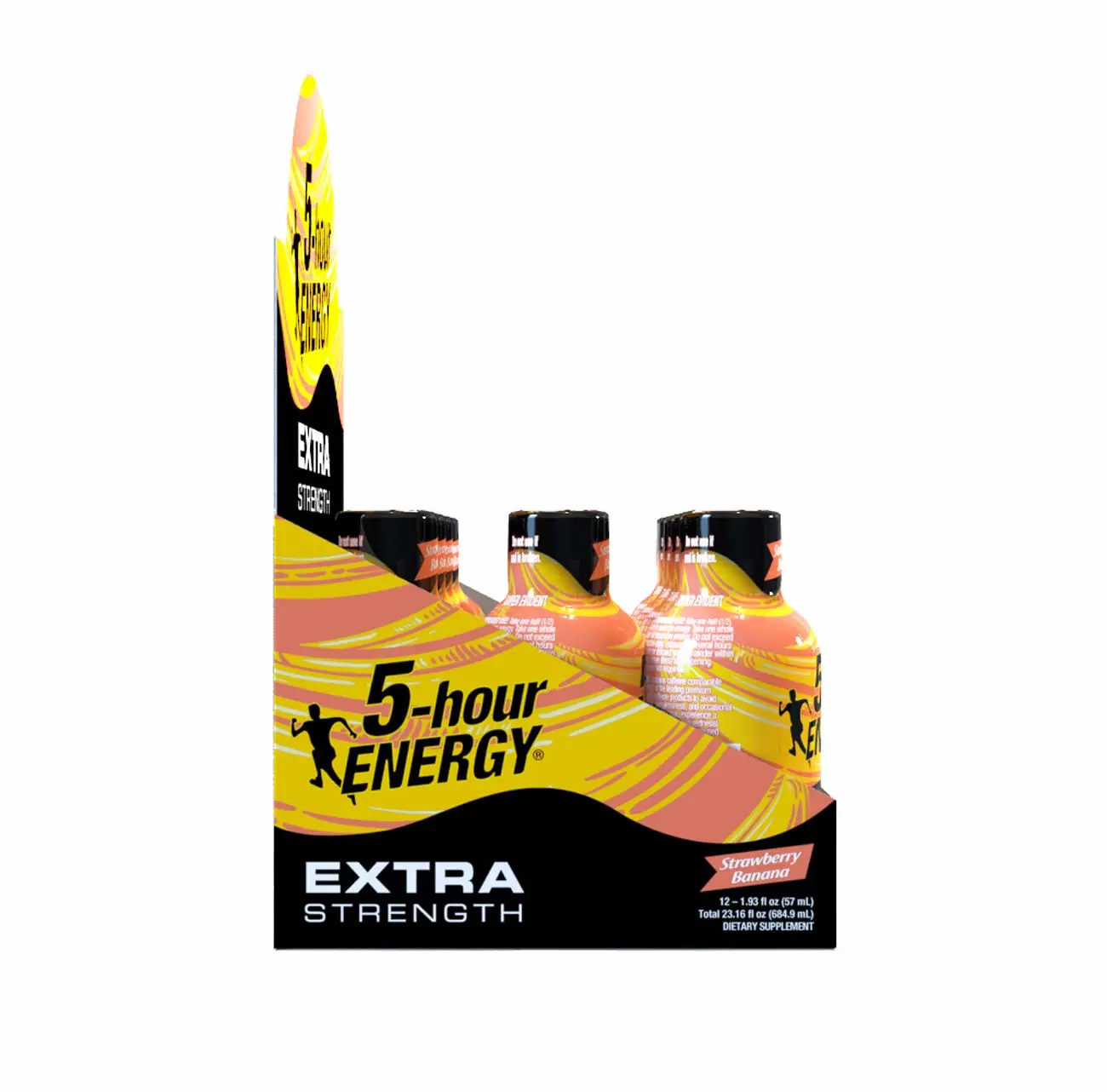 5-hour ENERGY® shot, Extra Strength, Strawberry Banana, 1.93 oz., 24 Pack