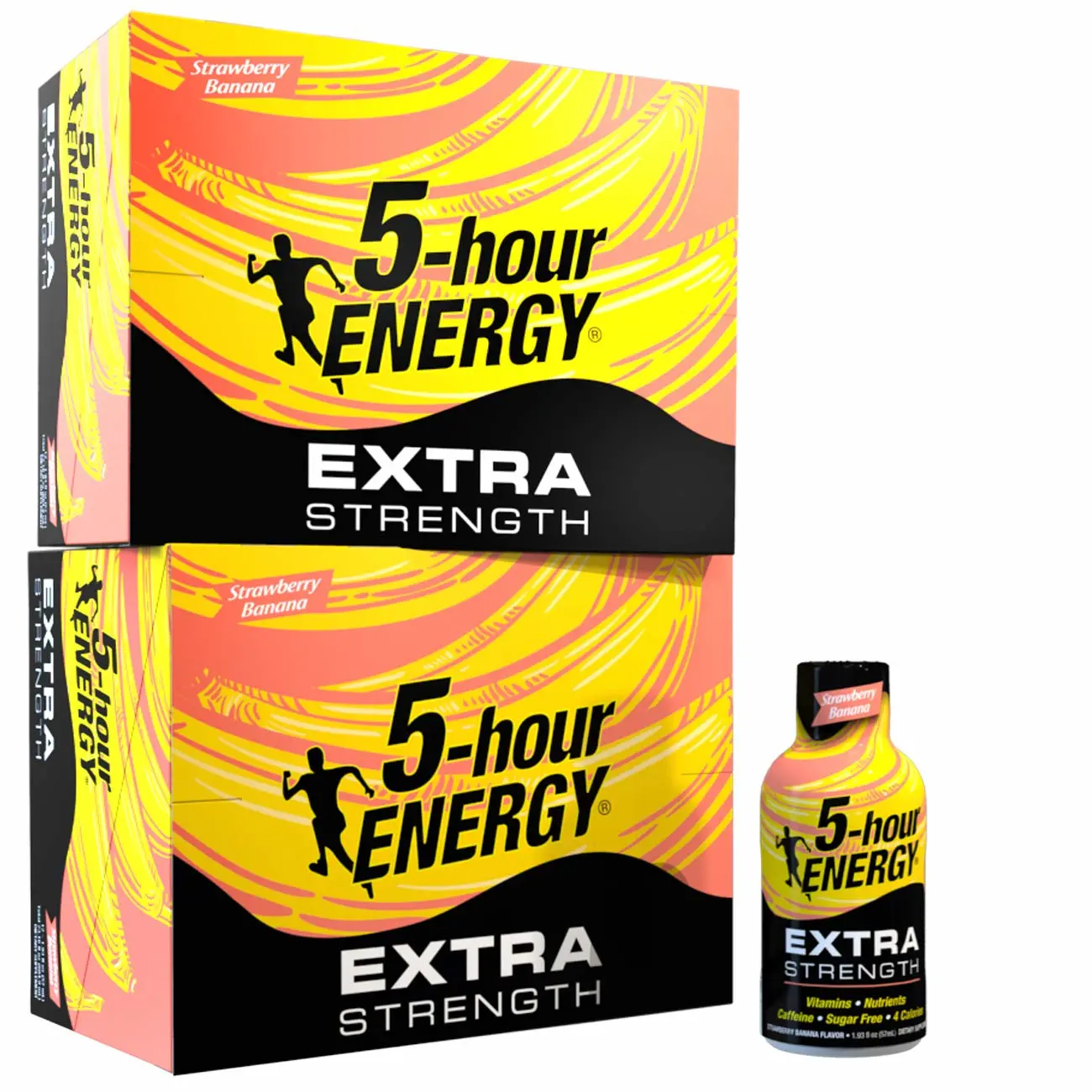 5-hour ENERGY® shot, Extra Strength, Strawberry Banana, 1.93 oz., 24 Pack