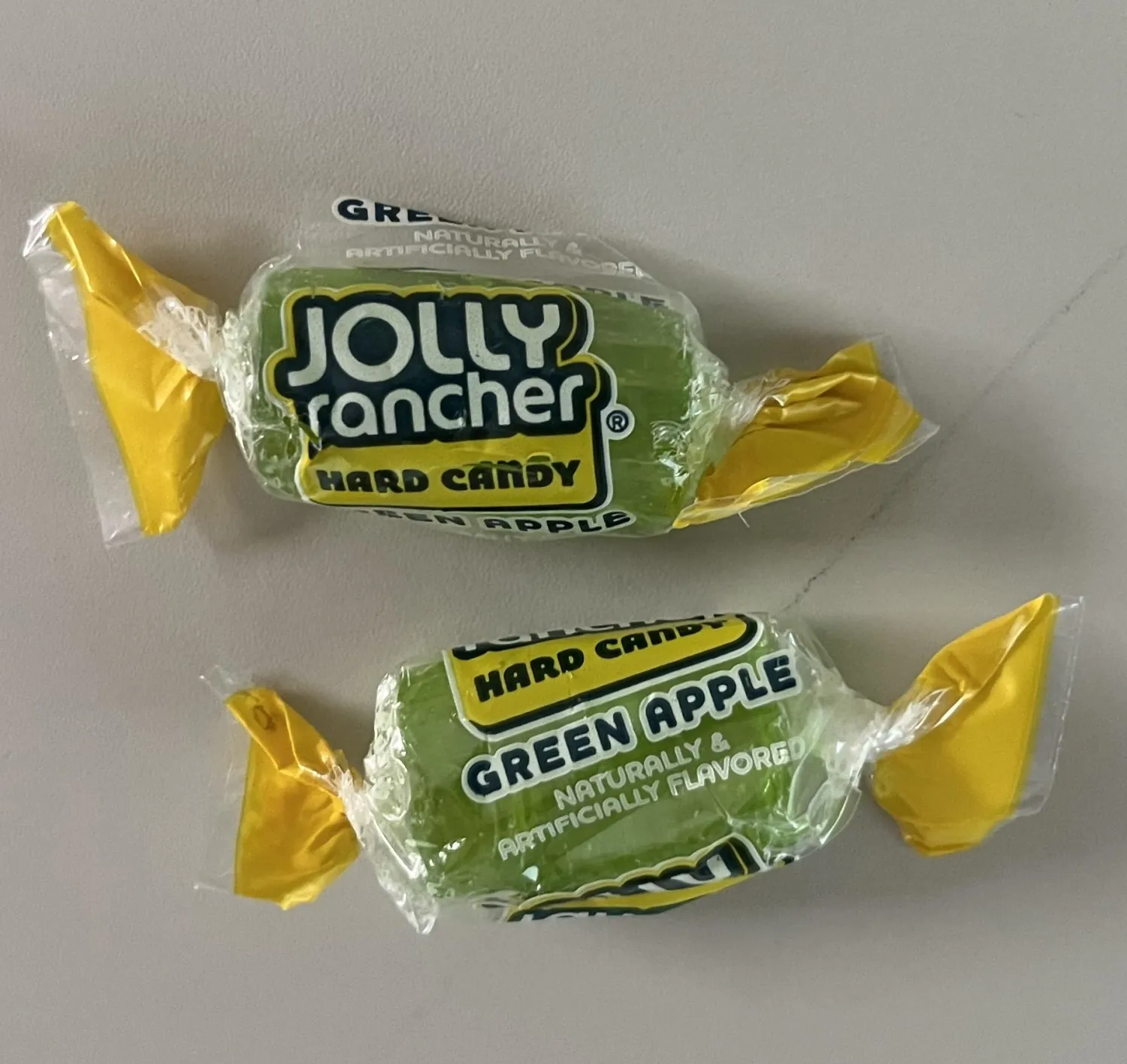 TastySpot 1 lb bagged Green Apple Jolly Rancher hard candy - entirely Apple flavor
