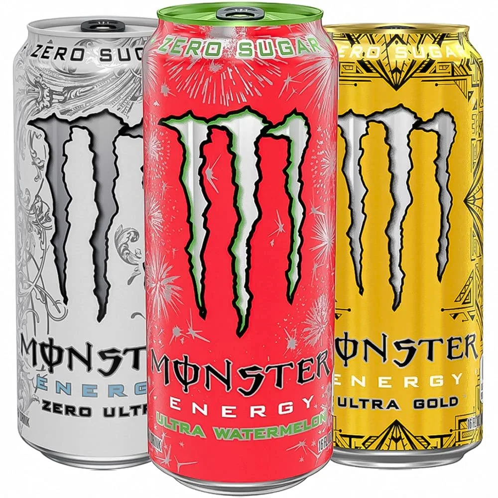 MONSTER ENERGY ULTRA VARIETY PACK 24/16OZ (12QTS)