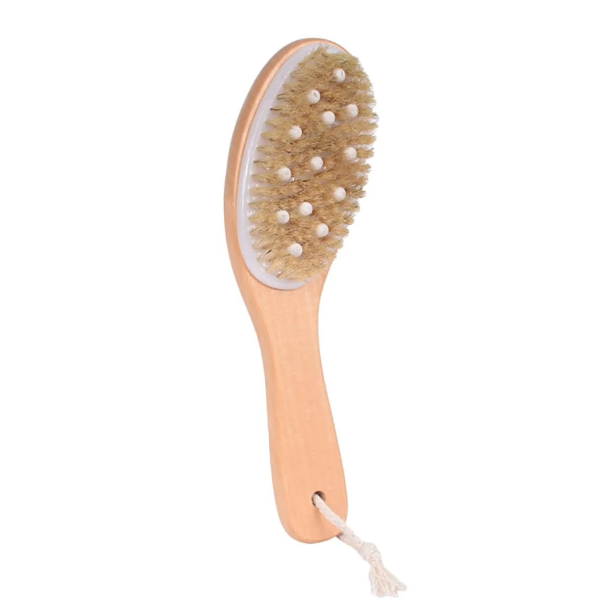 Spa Back Brush 1pc Shower Brush Bath Brush Brush Bamboo Handle Body Brush