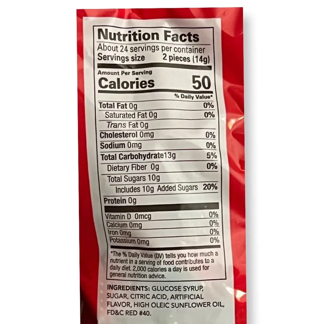 Coastal Bay Strawberry Flavored Hard Candy | 12 Oz | Aprox. 48 Pieces of Strawberry Goodness Per Package
