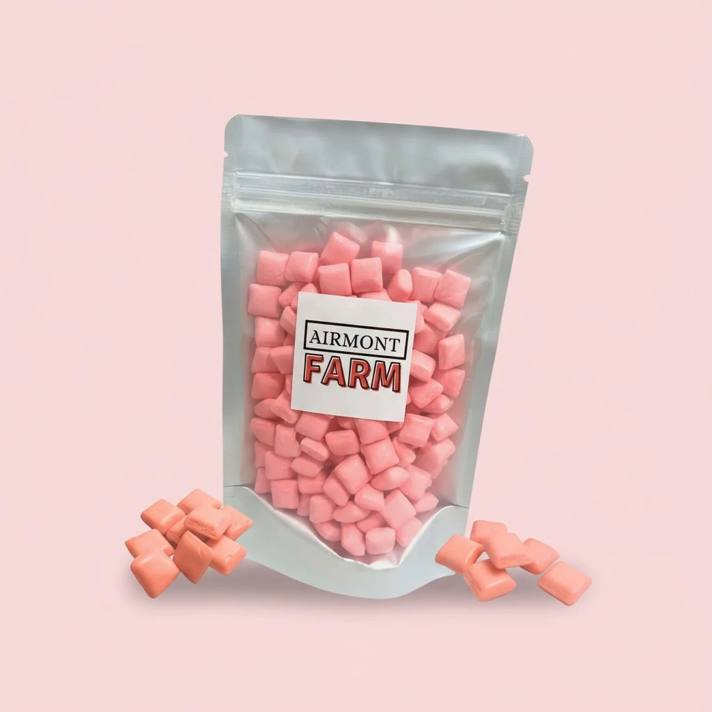 Freeze Dried Candy Fruit Burst Mini 6oz Candy - All Pink (All Strawberry Flavor), Deliciously Hard and Crunchy, Intense Flavor, Lightweight Snack - Resealable Bag (All Pink (6oz))