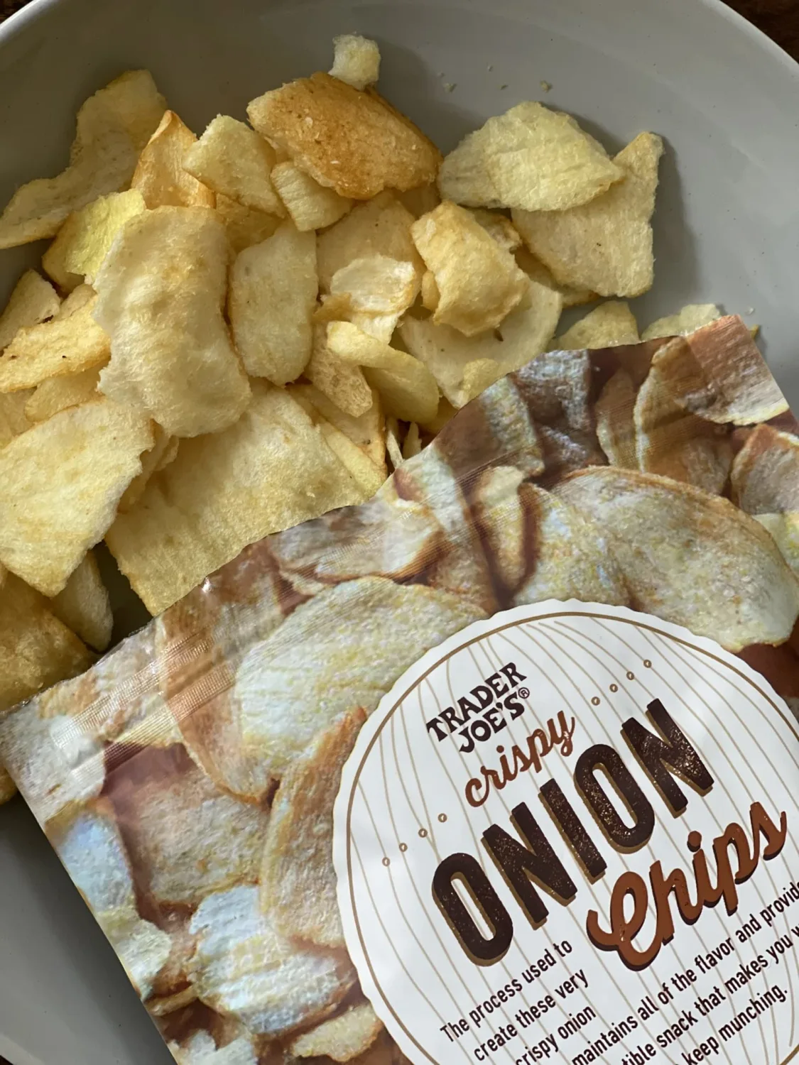 Trader Joe's Crisy Onion Chips (pack of 2)