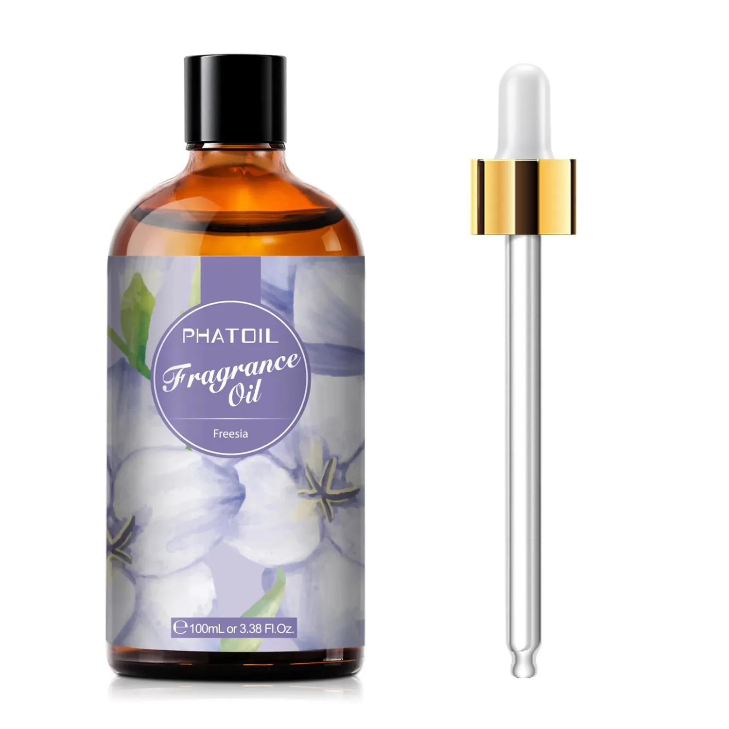 3.38FL.OZ Freesia Fragrance Oils for Aromatherapy, Essential Oils for Diffusers for Home, Perfect for Diffuser, DIY Candle and Soap Making, DIY Scented Products - 100ml