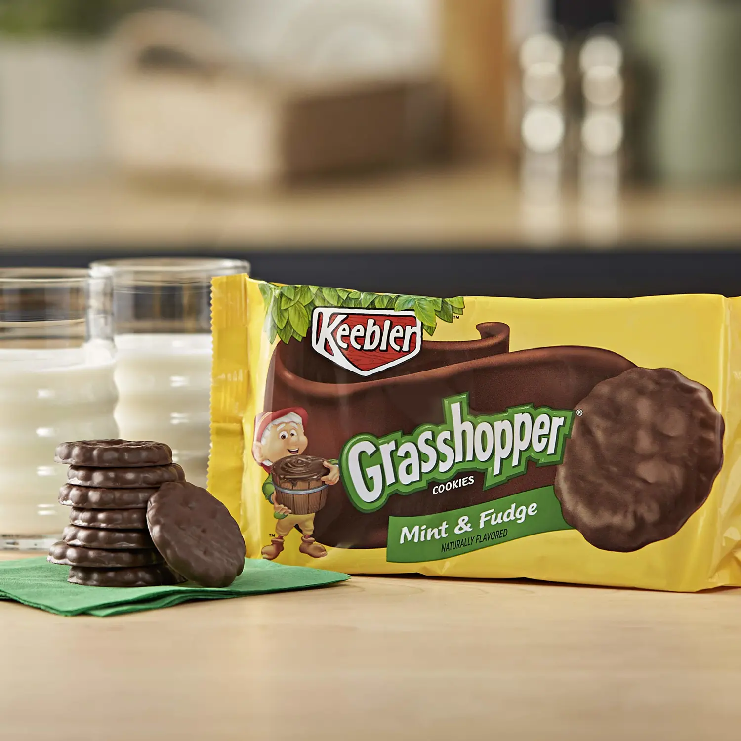 Keebler Cookies - Grasshopper Fudge Mint - 10 oz