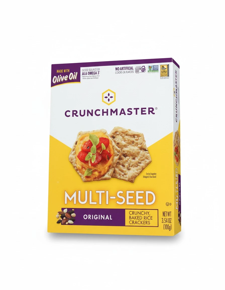 CRUNCHMASTER Original Multi-Seed Crackers, 3.54 OZ
