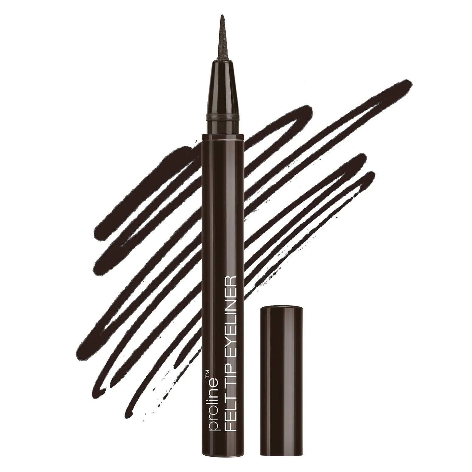 wet n wild Proline Felt Tip Eyeliner Dark Brown,.017z