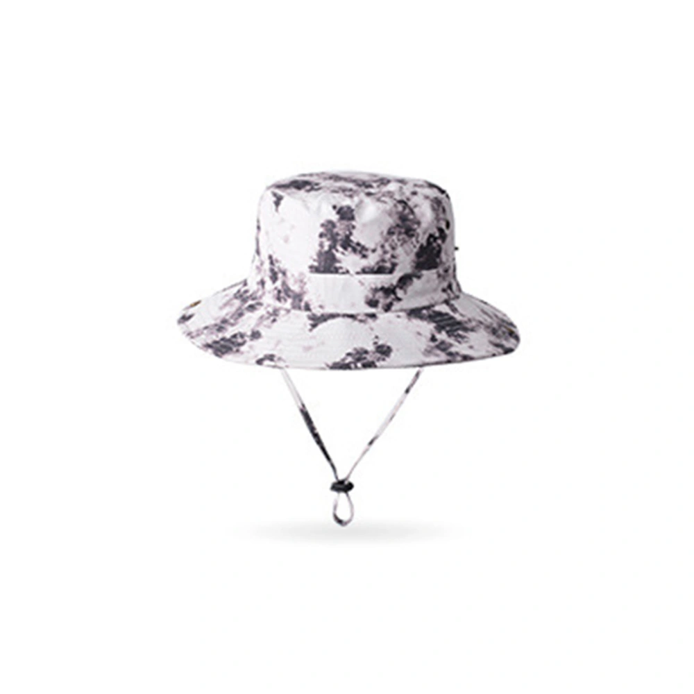 Women Bucket Hat, Tie-dye Print Wide Brim Summer Sun Visor Hat