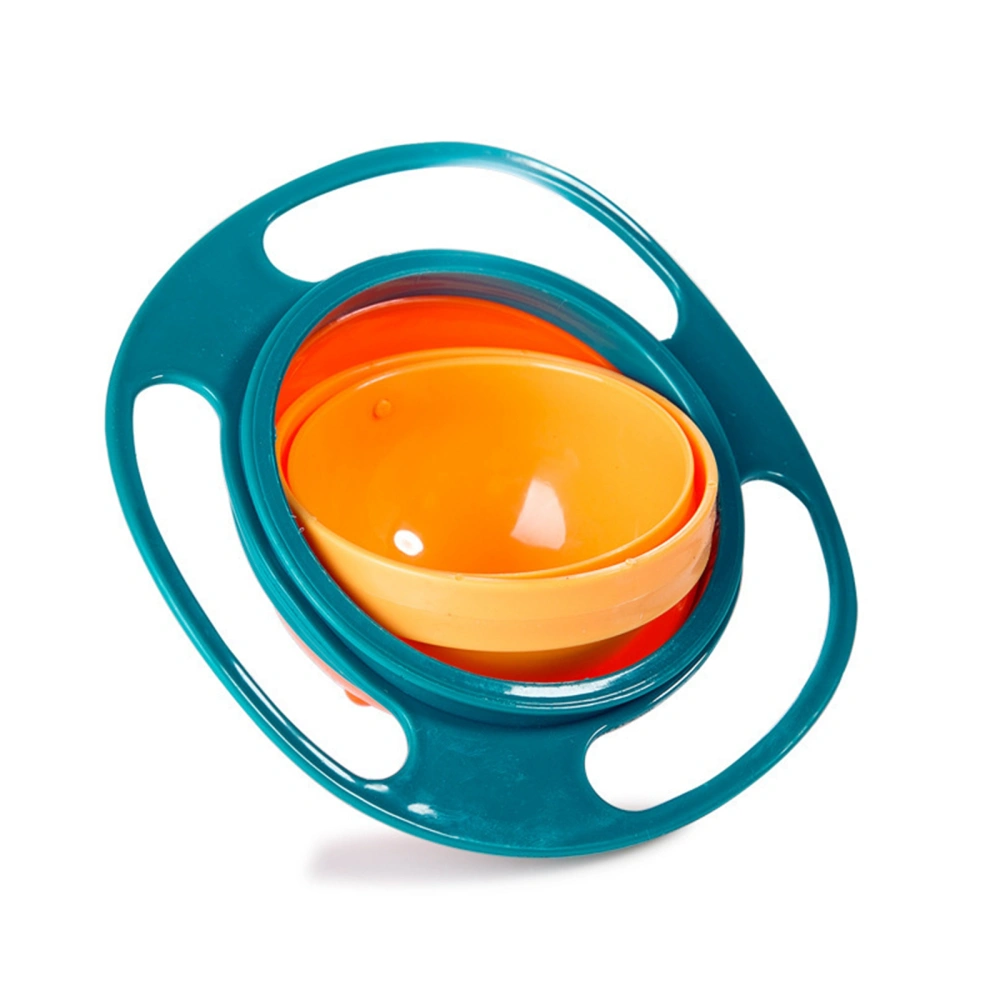 Magic Gyro Bowl Spill-Proof 360 Degree Rotation Bowl with Lid for Baby