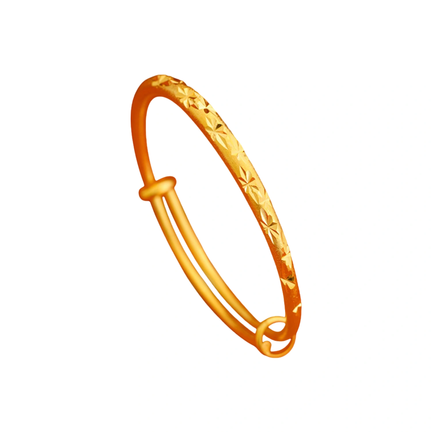 Women's Adjustable Bangle Thicken Luxury Sparkle Bracelet Jewelry