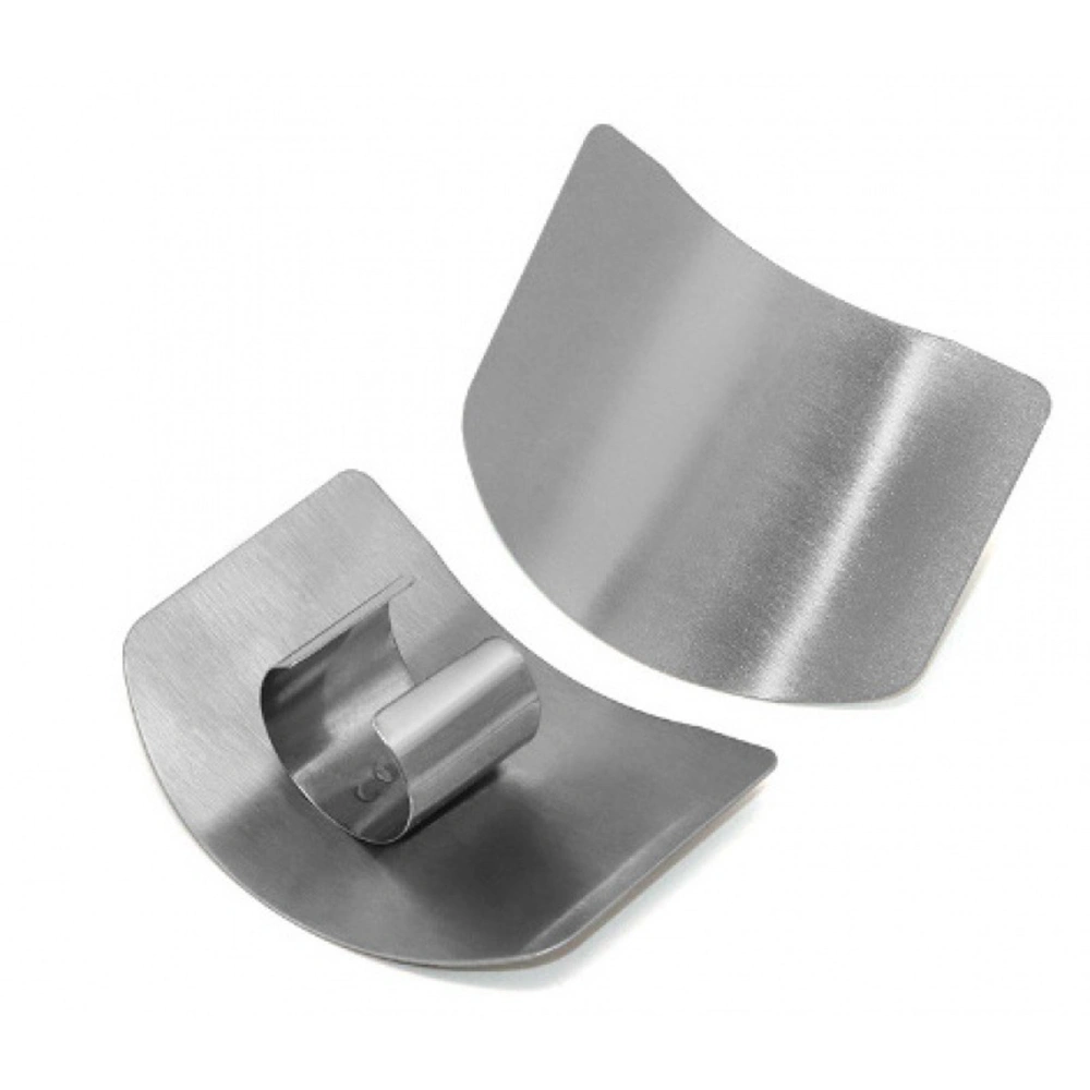 Stainless Steel Finger Guard Slicing Tool Finger Protector for Slicing