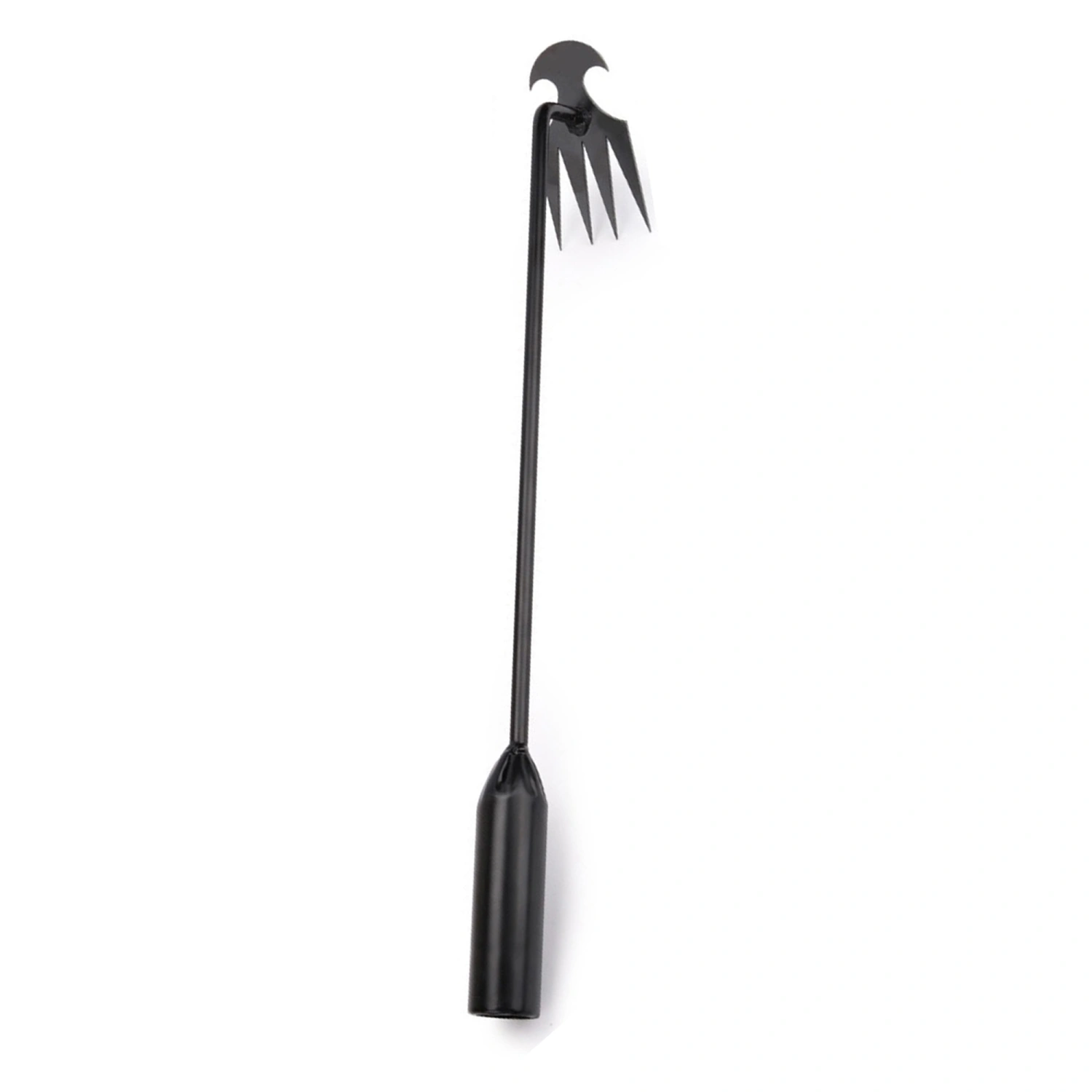 Small Garden Hand Rake Portable 4 Tines Garden Cultivator Tools