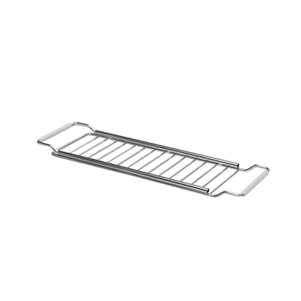 Expandable Dish Drying Rack Stainless Steel Over Sink Organizer 