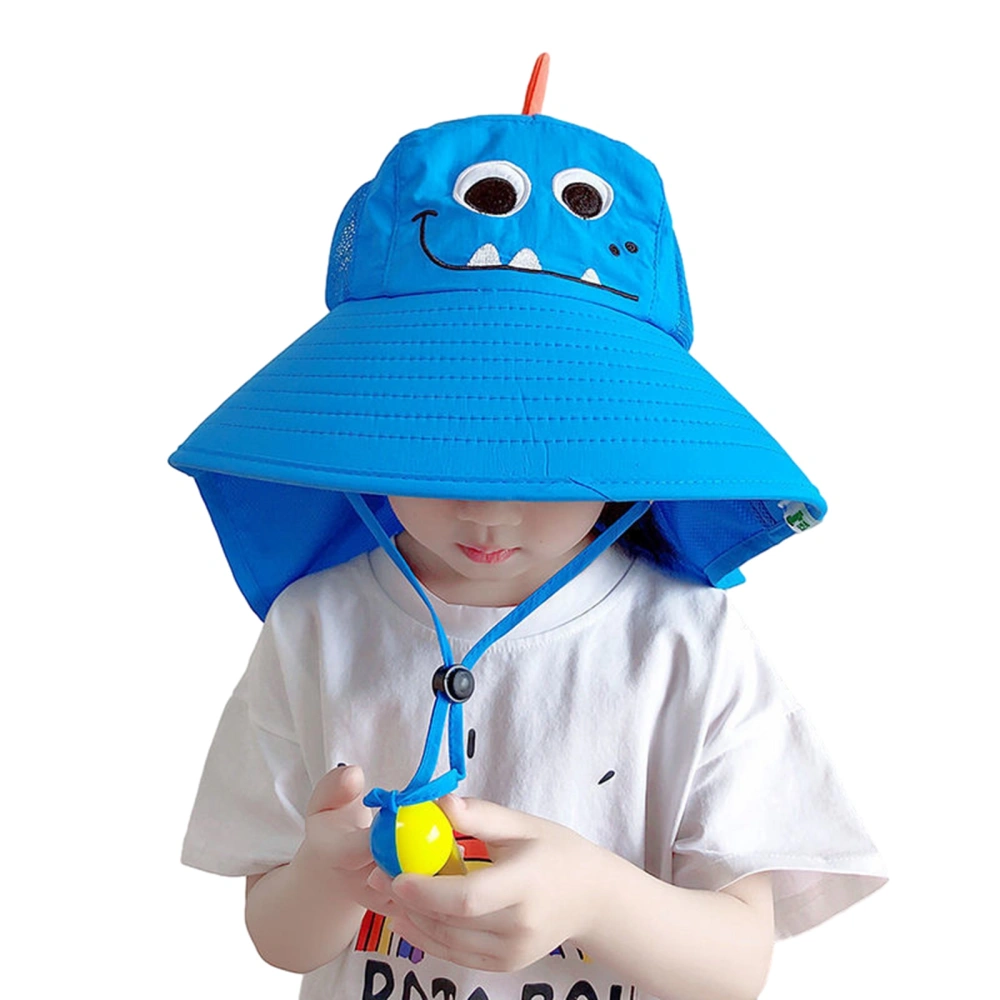 Kids Girl Boys Bucket Hat Cartoon Animal Beach Sun Hat Wide Brim Caps