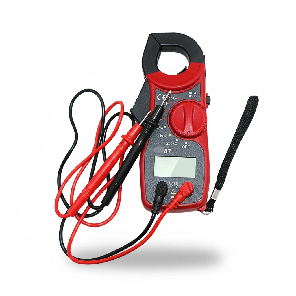 Multimeter, 2000 Count Digital Clamp Meter, Volt Meter Auto-ranging