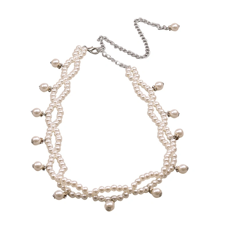 Pearl Waist Chain, Elegant Adjustable Chain Belt Dress Accessories