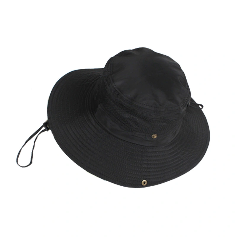 Drawstring Fisherman Hat Summer Bucket Hat for Women Men