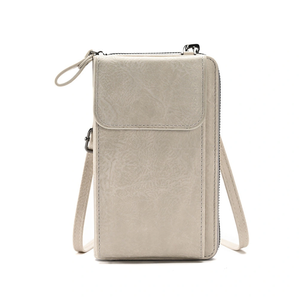 Fashion Small Crossbody Messenger Bag PU Leather Phone Bag