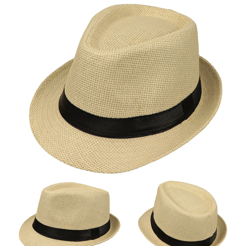 Women Men Fashion Summer Casual Beach Sun Straw Hat