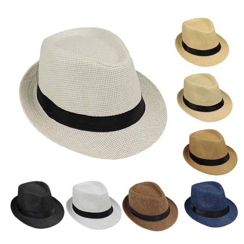 Classic Panama Hat Outdoor Straw Hat Summer Beach Hat