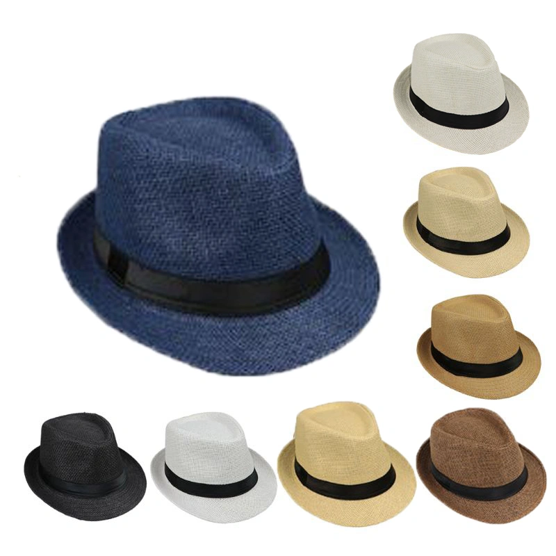 Fashion Men Straw Hat Women Summer Beach Sun Hats