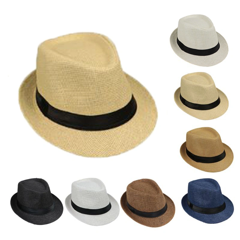 Summer Sunhat England Panama Straw Hat for Men Women