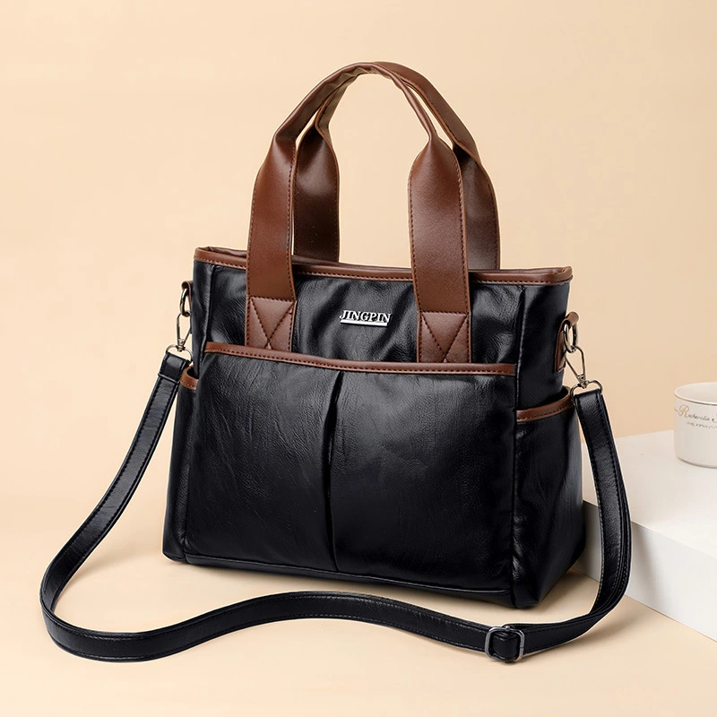 Vintage PU Handbags Female Shoulder Messenger Bag#