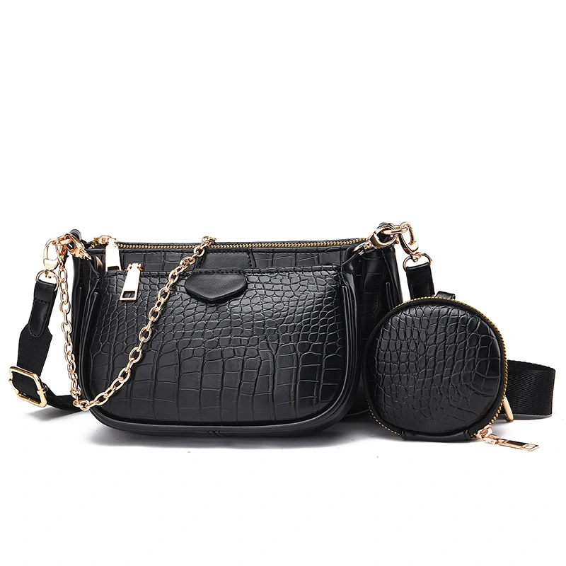 3-IN-1 Fashion Purses and Handbags Female Crossbody Bags#