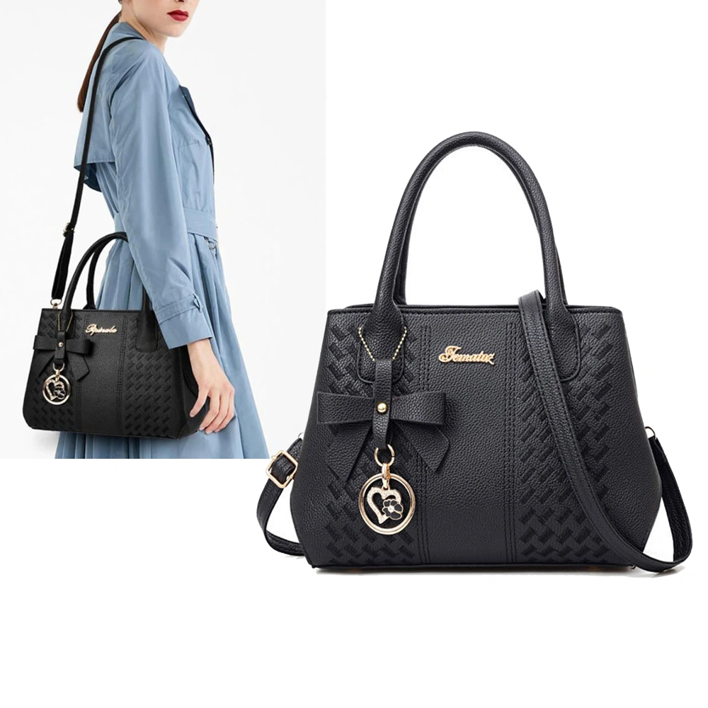 Elegant Square Shoulder Tote Bag Women Luxury Handbags-