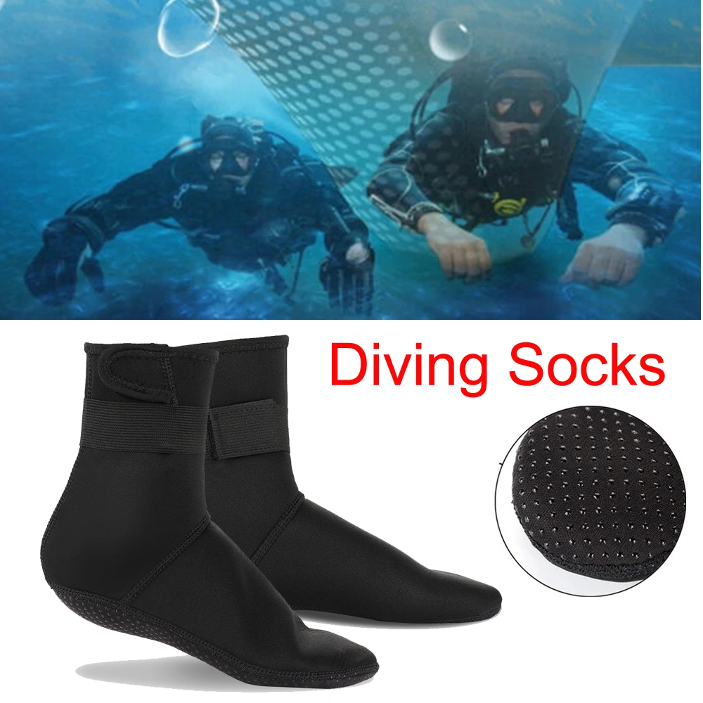 1 Pair Diving Socks Neoprene Surfing Snorkeling Socks Unisex