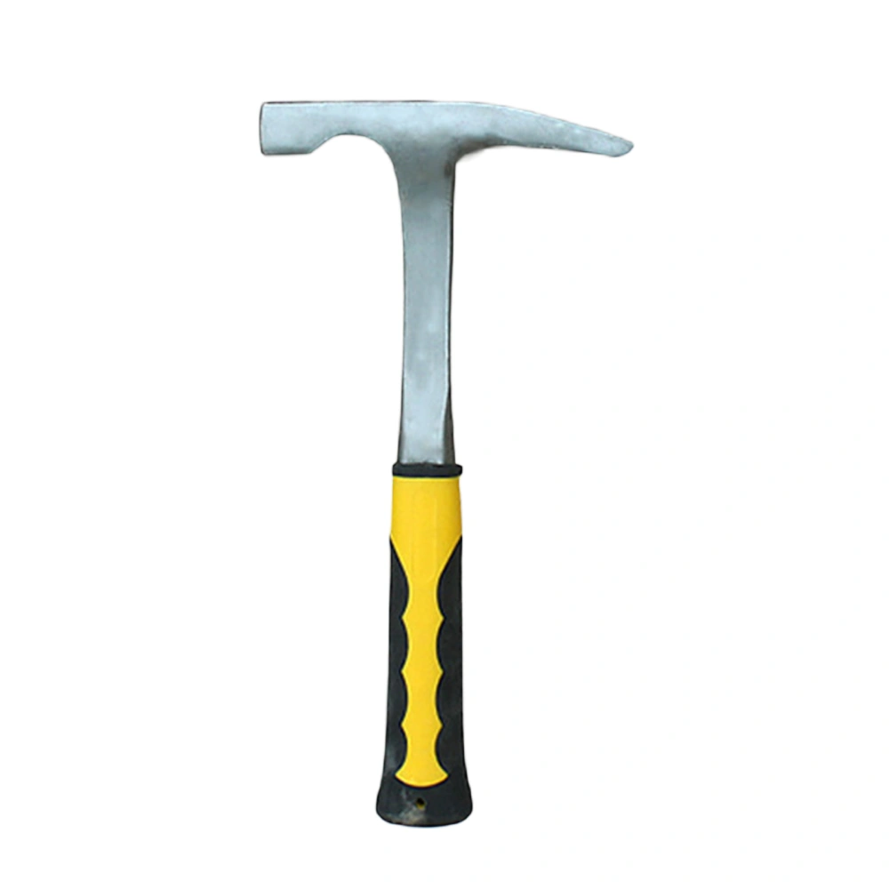 Pick Hammer, Masonry Hammer with Pointed Tip & Shock Reduction Grip