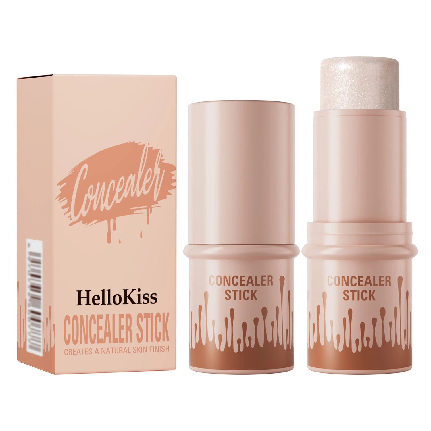 Cream Contour Sticks, Shades with Highlighter & Bronzer & Blush