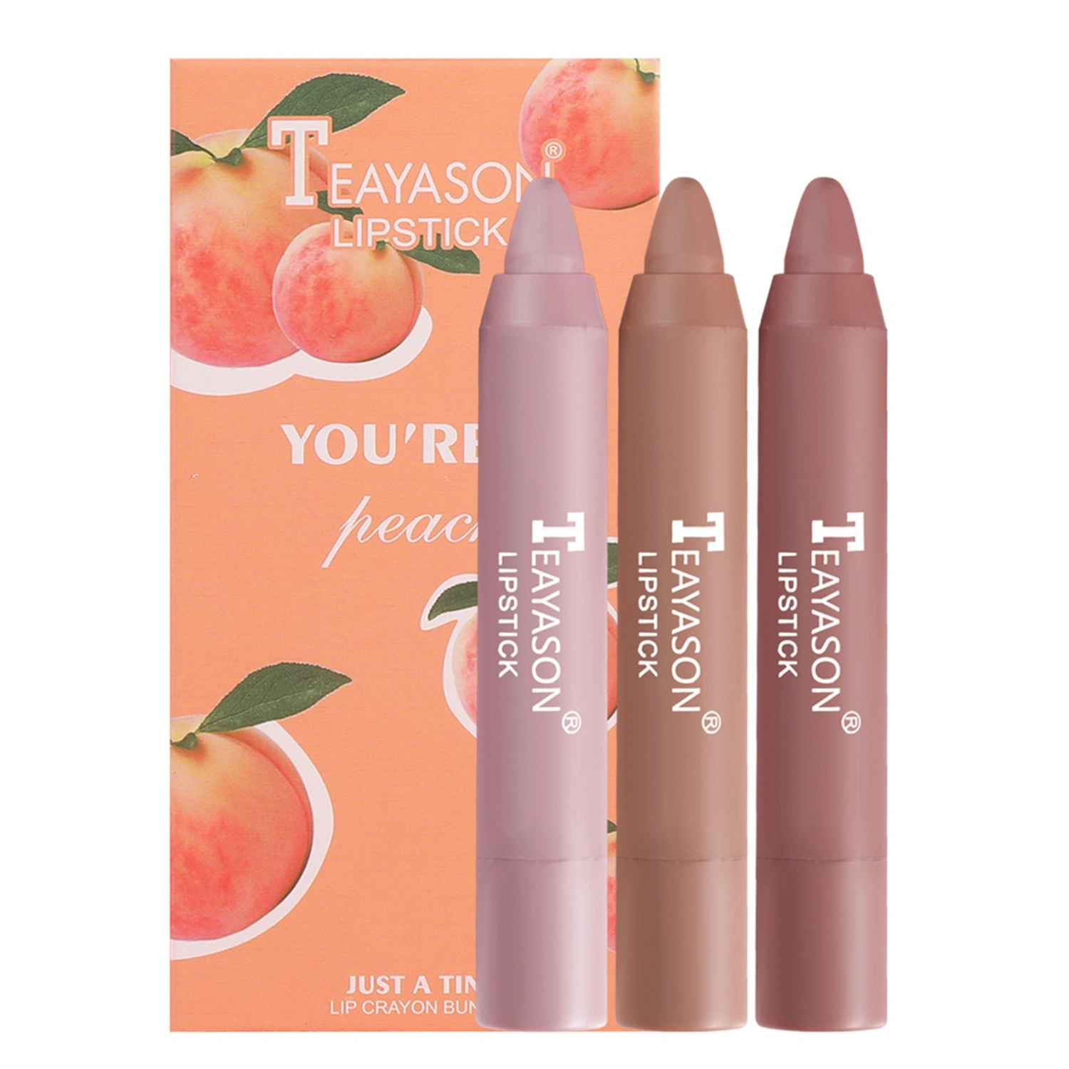 Matte Lip Liner Pencil 3Pcs Long-Lasting Lipstick Lip Crayon