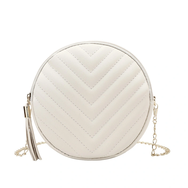 Ladies Round Shoulder Bag Portable Dual-purpose Crossbody Bag