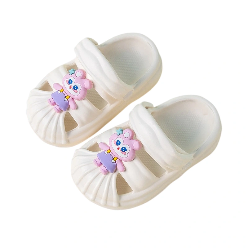 Kids Garden Shoes Clogs Funny Cartoon Summer Water Shoes Slippers