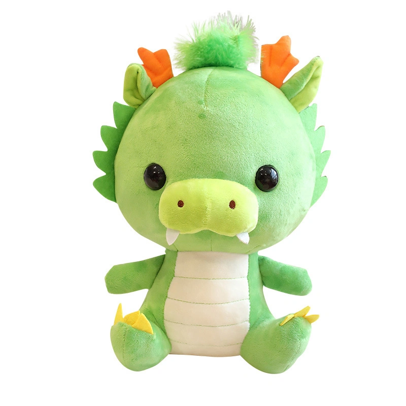 Cartoon Plush Doll, Cute Soft Dragon Stuffed Toy New Year Gift