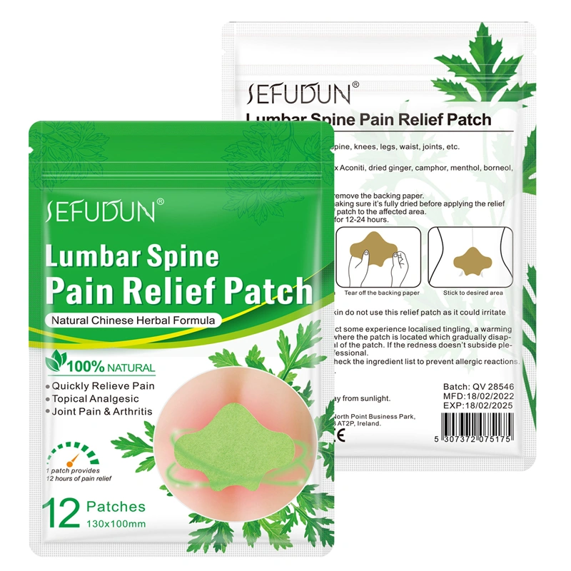 Wormwood Relief Patch for Back, Neck, Shoulder, Long-Lasting Relief