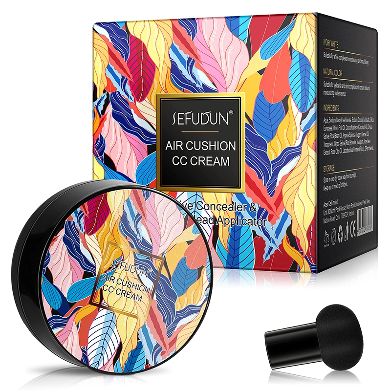 Liquid Foundation, Mushroom Head Air Cushion CC Cream Concealer