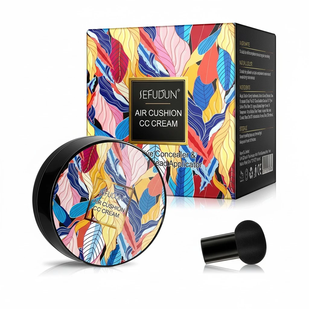 Liquid Foundation, Mushroom Head Air Cushion CC Cream Concealer