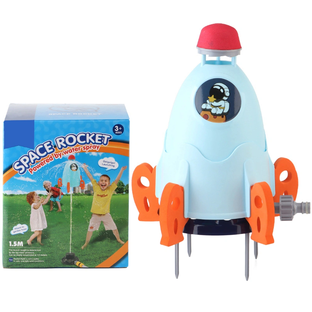 Rocket Ship Toy, Rocket Launcher Toys Space Rocket Sprinkler Water Toy