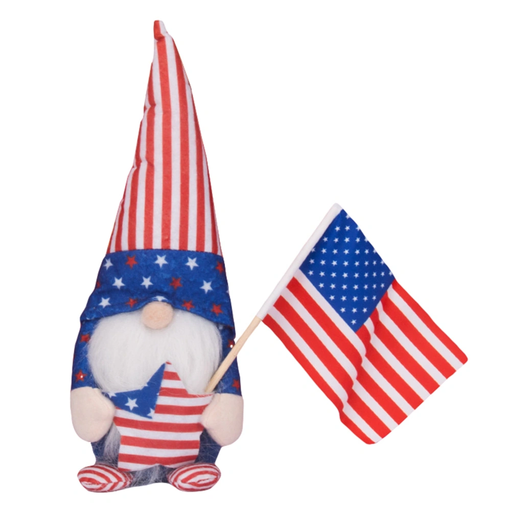 Faceless Doll Holiday Gnomes Independence Day Dolls Adorable Decor